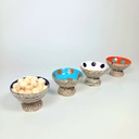 Mini Deep Bowl with Stand Set (4)