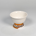 Porcelain Ice Cream Bowl w/ Stand